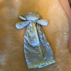 Blue Elephant Security baby Blanket/Lovie